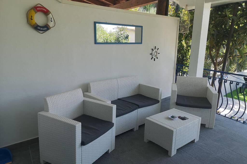 Villa Cilento Mare, Bellissima Con Ampio Giardino กาปิเตลโล ภายนอก รูปภาพ